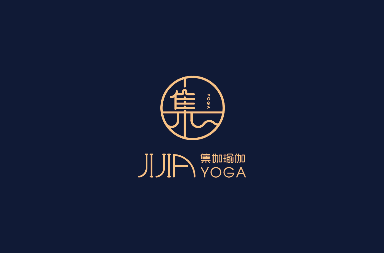 集伽瑜伽瑜伽馆LOGO设计