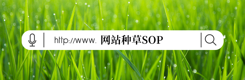 种草网站访客的长效SOP公式